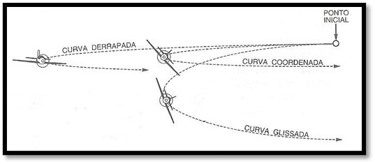 Derrapagem e Glissagem dois erros de pilotagem