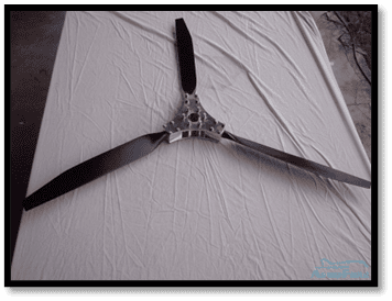 Hélice de passo ajustável