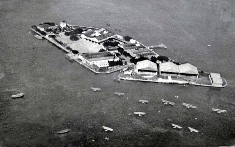 Ilha das Enxadas no estado do Rio de Janeiro