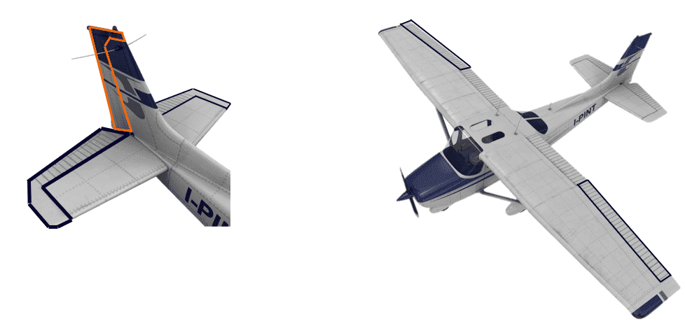 superficies de comando